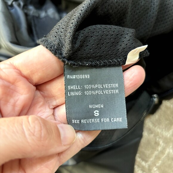 New Balance Windbreaker Jacket Women Small Running Jogging Hooded Cinch Waist - Picture 7 of 9